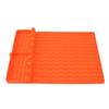 Heat Resistant Griddle Tool Mat Silicone Drip Pad Heat Resistant  Camping Cooking