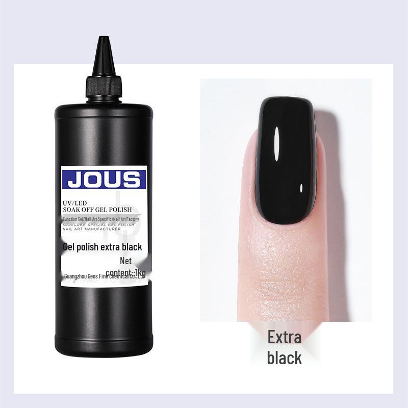 1KG High-End Solid Color Gel Nail Polish Pack with Glitter, Crushed Diamond, and Cat Eye Effects