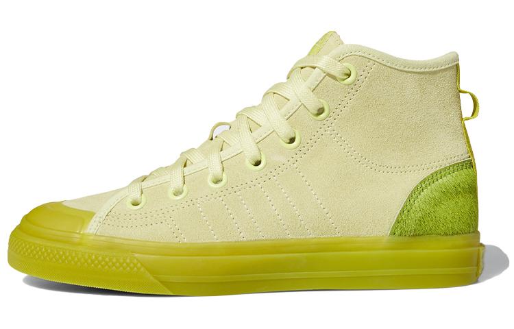 Adidas Nizza Hi Rf Ice Yellow Green Women s FW4542 37⅓