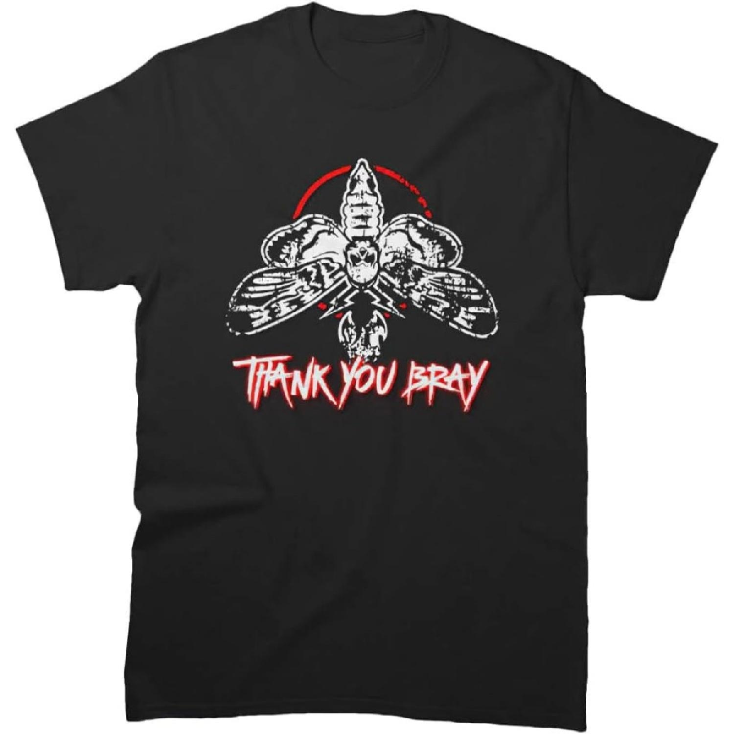 Unisex Shirt Thank Birthday You Bray Graphic Wyatt Merch Tee T-Unisex Shirt for Men Women Multicolored S