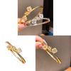 Geometric Zircon Square Buckle Bracelet For Women Fashion Jewelry