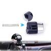 Precise Car Transmission Shifter Lever Knob Push Button With Spring Kit for 54132SHJA01 Quick Response Smooth Operation