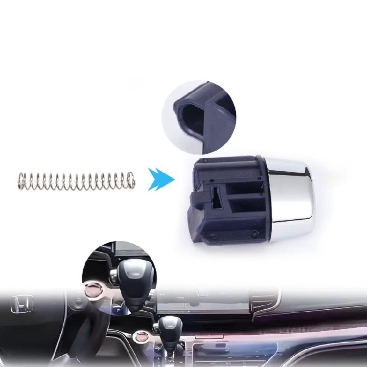 Precise Car Transmission Shifter Lever Knob Push Button With Spring Kit for 54132SHJA01 Quick Response Smooth Operation