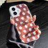 Painted Phone Case For iPhone 16 11 12 13 14 for 12 14 16 Pro 14 16 Pro Max Cute Pattern Glossy Hard Cover