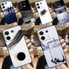 Hockey Stick and Puck Case For Xiaomi Redmi 13C 12C 9C 10C Redmi Note 13 Pro 9 10 11 12 Pro 9S 10S 11S 12S Cover