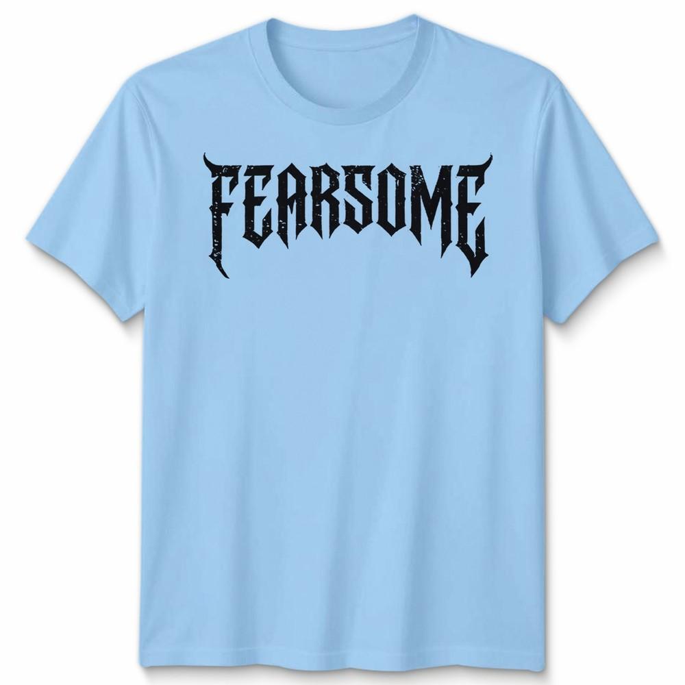 Fearsome Gothic Typography Unisexs TShirt Unisexs Tee Graphic Unisex Apparel S