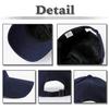 CZ436 [White Fang] Hat, Cap, Cool, Large, Casual, Plain, Colorful, Simple, Men's, Women's, (Navy)