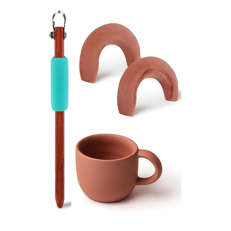 

Pottery Sculpture Carving Scraper Tool For Cup Mug Utensil Vase Clay Cutter Handle Making Modelling Shape