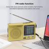 Portable Mini Radio LCD Display Pocket Pointer Digital Dual Telescopic Antenna Outdoor Emergency Speaker Device
