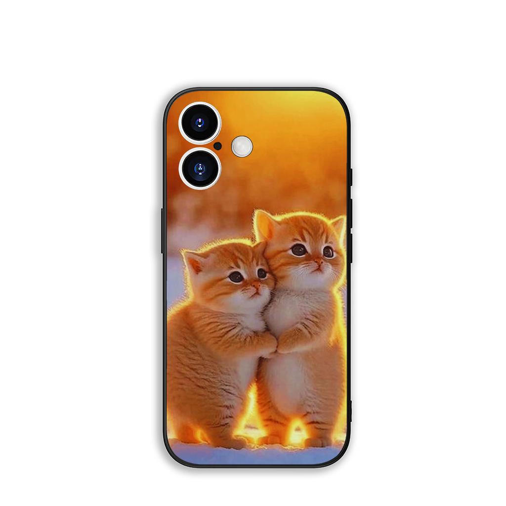 For Xiaomi Poco X7 X6 X5 F7 F6 F8 Ultra F5 M6 M7 M8 Pro C85 C75 C65 C71 C61 Phone Cover Case Cartoon Kitten Cat Meow