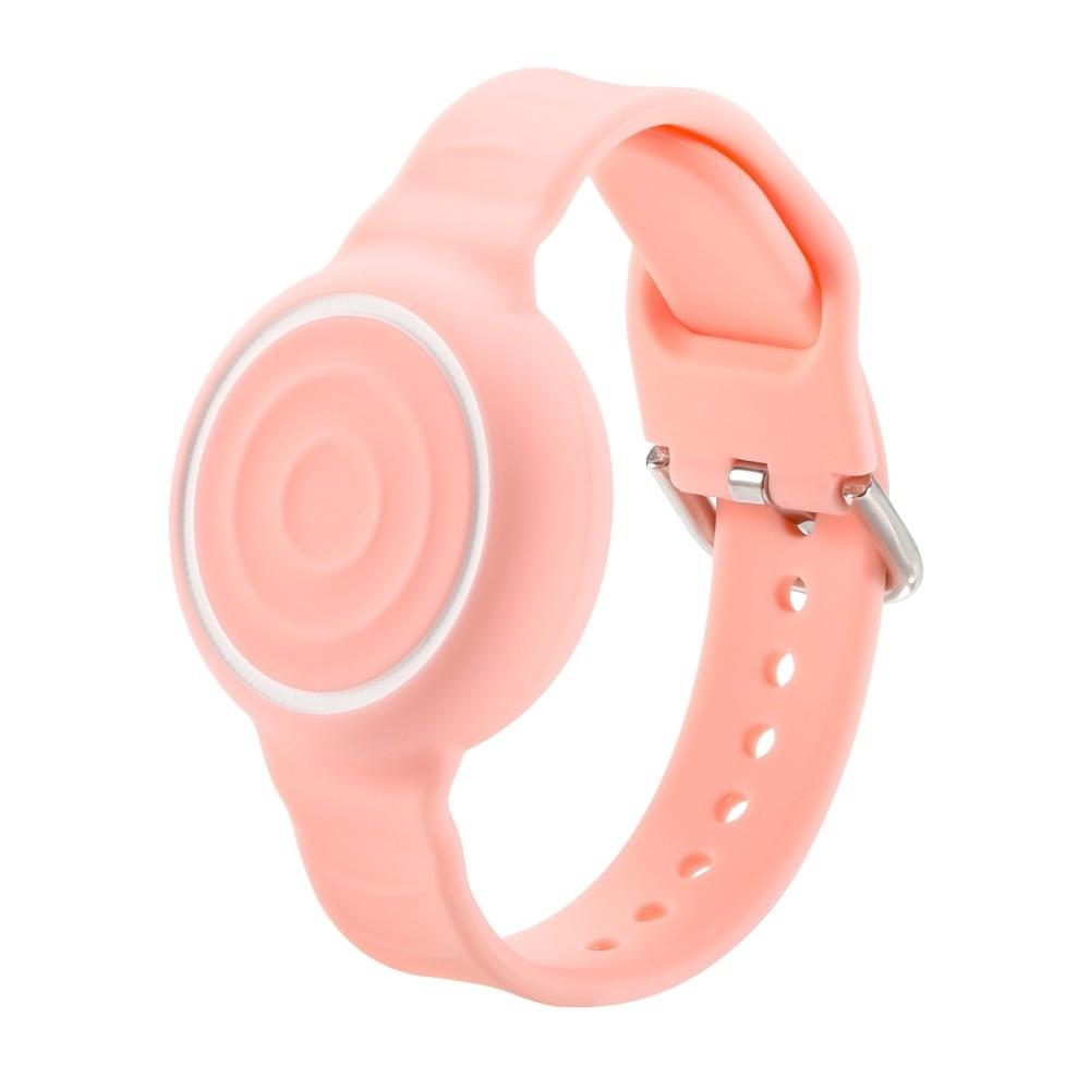 Weiches Silikon Unisex Armband Wasserdicht Anti-verloren Tracker Halter Riemen Verstellbares Gehäuse Armband für AirTag Tracker Zubehör