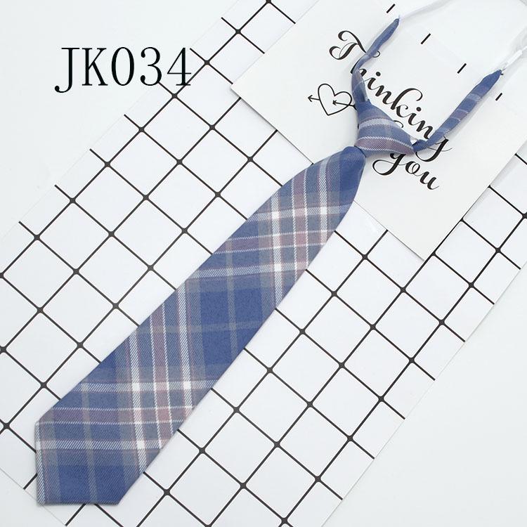 Japanese College-Style Uniform with Easy Plaid Tie