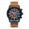 CURREN Mode Homme Montre-Bracelet Étanche Chronographe Montre Homme Militaire Marque Supérieure Luxe Acier Inoxydable Sportive Horloge Mâle 8363