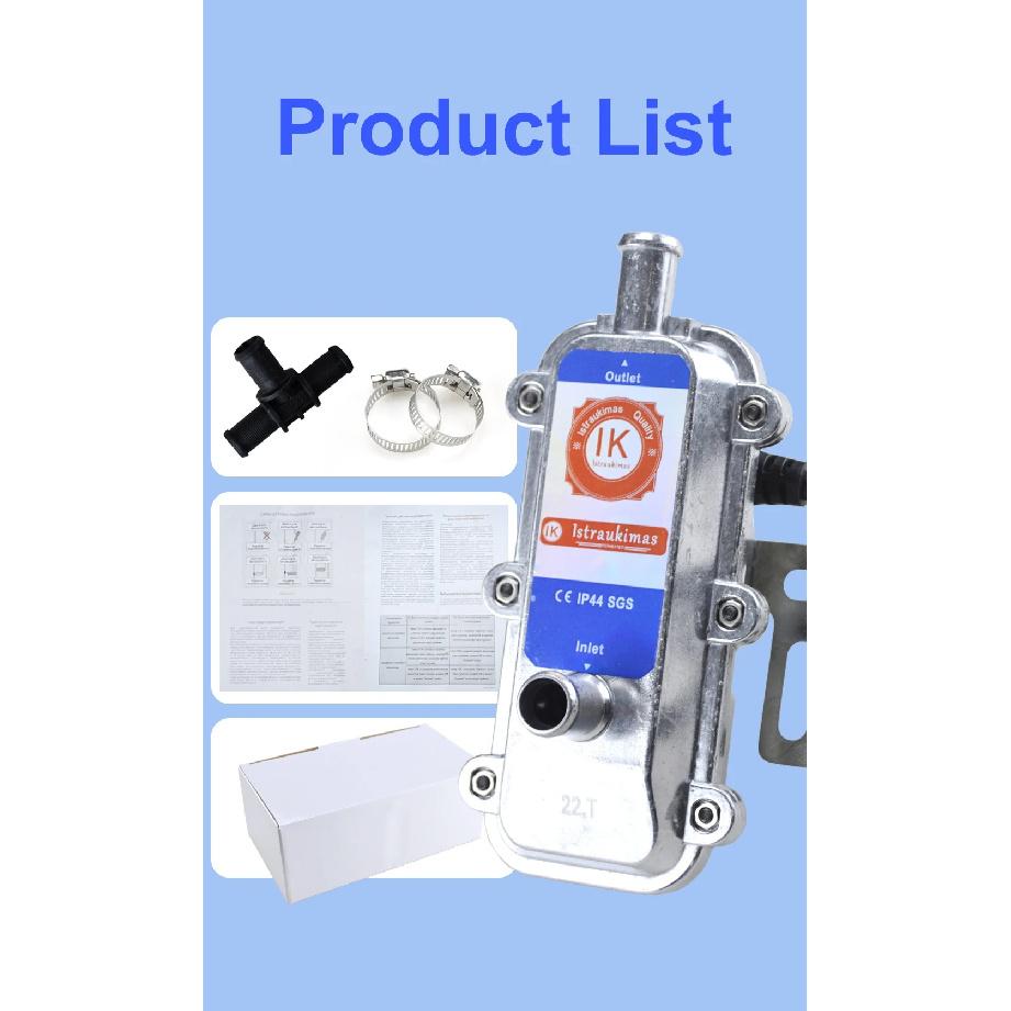 220V 2000W Car Engine Preheater Engine Heater Truck Motor SUV Boat Air Parking Heater Automobile Preheater EU Plug