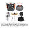 Camping Cookware Set for Campfire Cooking Utensils Portable Pot Frying Pan Family
