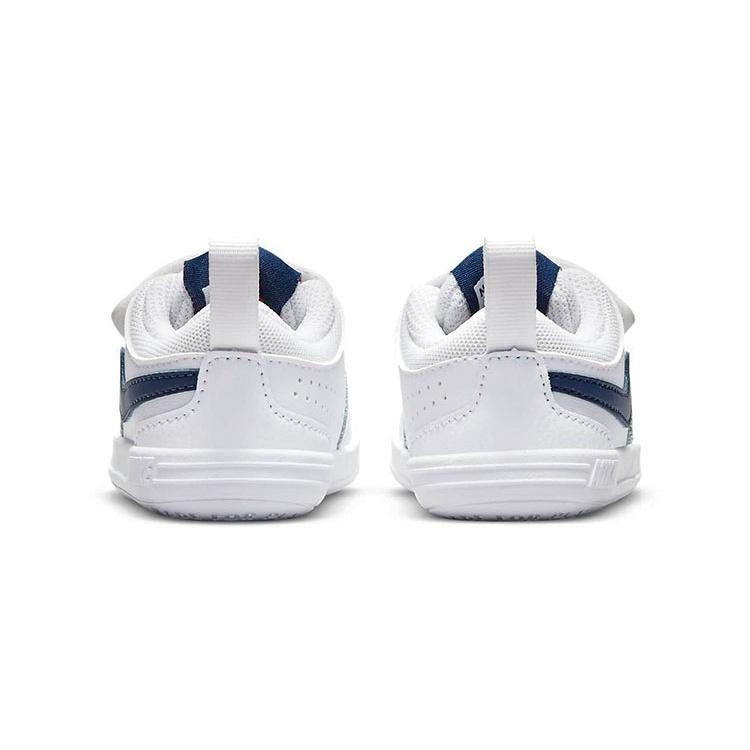 (TD) Toddler/Baby Nike Pico 5 Wear-resistant Shock Absorption Non-Slip Low Tops Sports Shoe White Blue AR4162-106