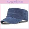 Boné Militar Masculino Atacado Primavera Cor Sólida Lavado Velho Casual Bico de Pato Chao Verão Chapéu de Sol Ajustável