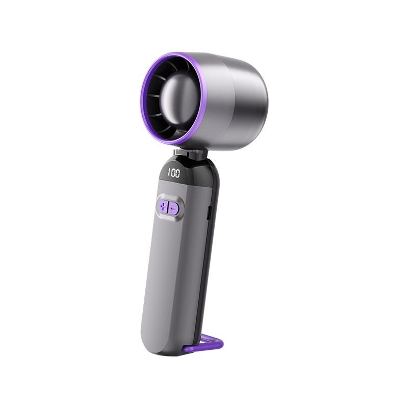2026 Rechargeable Mini USB Dual-Airflow High-Speed Handheld Fan