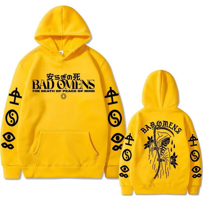 Bad Omens Band Tour American Music Print Hoodie