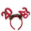 Sequin Headband Decorative Glitter Headbands New Year Headbands Plastic 2026 Headbands For New Year Celebration Christmas Party