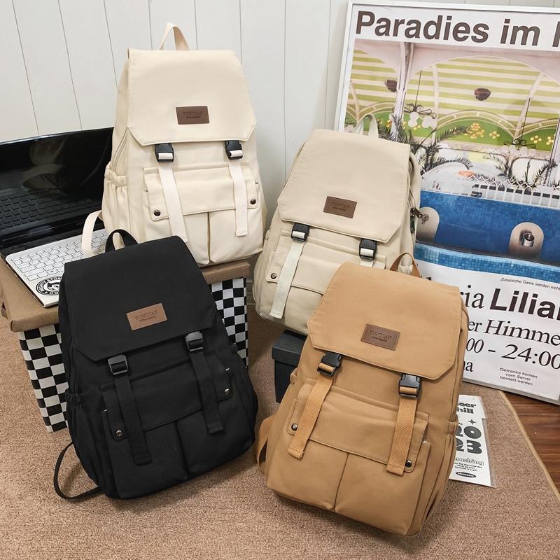 Plecak Męski i damski plecak podróżny Student Tornister o dużej pojemności