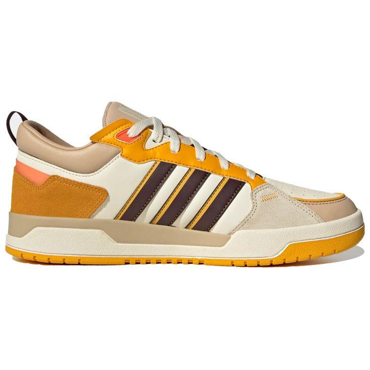 Adidas Neo 100Db Comfortable Casual Trendy Low-Top Skate Shoes Unisex Sneakers White Yellow Black GW6746