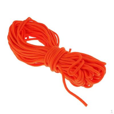 100 fot flytande rep livräddare kastlina för simning, dykning och fiske, orange