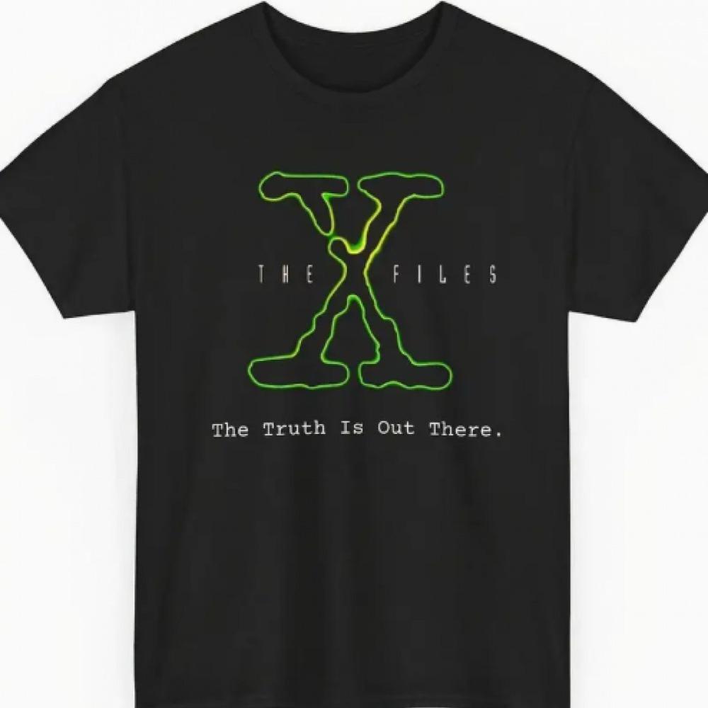 X-Case TV drama graphic T-shirt summer new item suitable for both men and women casual fashion T-shirt