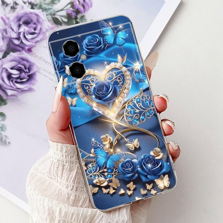 For Xiaomi Poco M4 5G Case New Luxury Painted Cover Liqiud Silicone Phone Case For Xiaomi Poco M4 Pro 4G PocoM4 Pro 5G Soft Bags