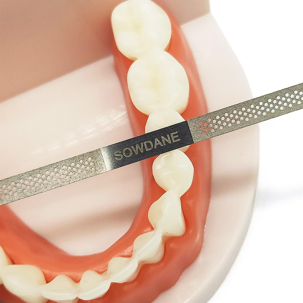 5 Stück oder 10 Stück Dental 4 mm Metallpolierstift mit Loch Polierstreifen mit Doppelseiten aus Diamantschleiffläche Zahnaufhellungsmaterialien