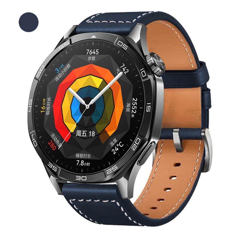 20/22mm Leather Band For HUAWEI GT6 GT6pro GT5 4 3 2 46mm Casual Strap Watch 5 4pro/GT3 2 42mm/HONOR Magic Watch Bracelet Correa
