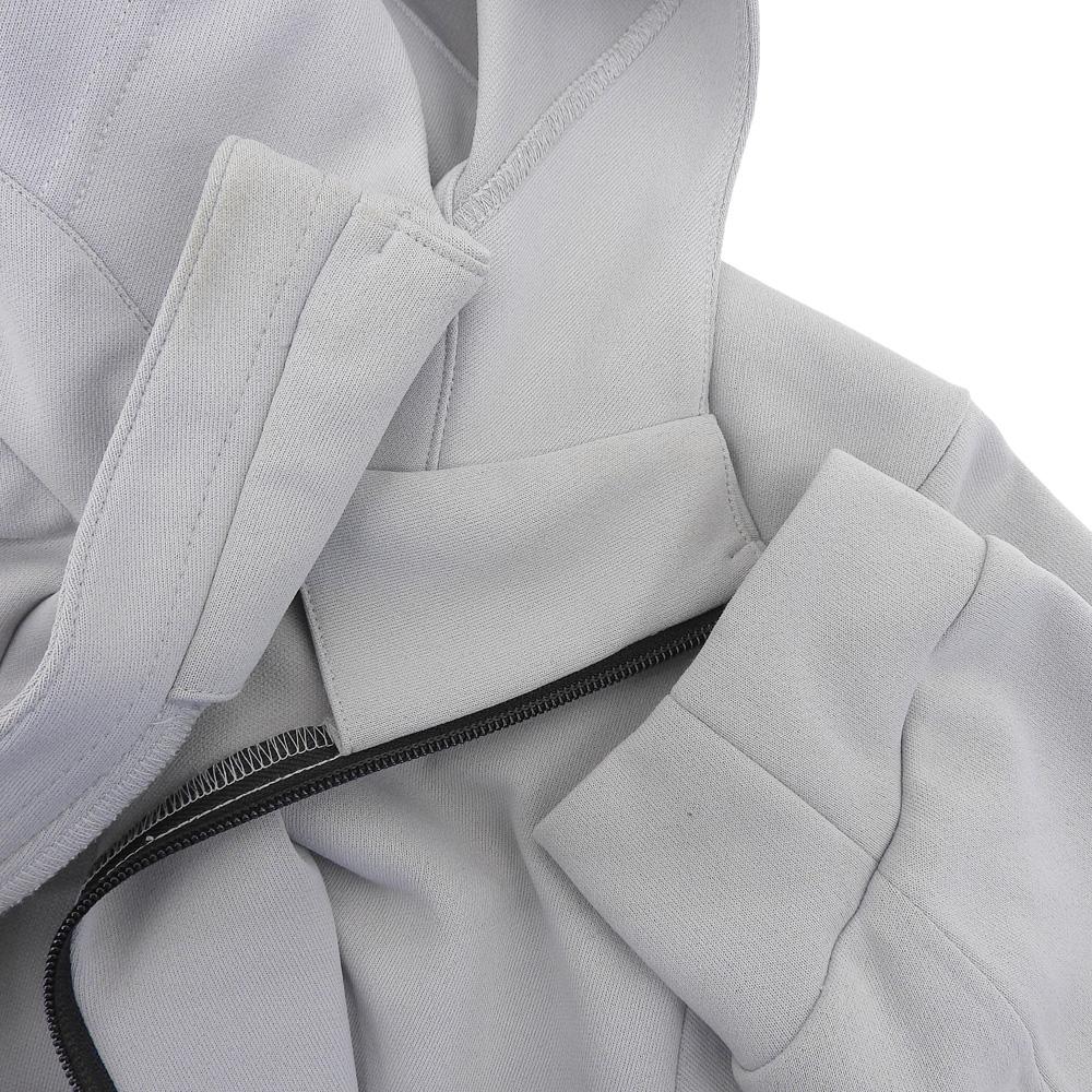 DESCENTE Tex Sweat Full-Zip Hoodie Jacket, Men's, Gray, Size O (DT4FSW23M) Jacket O grayUsed