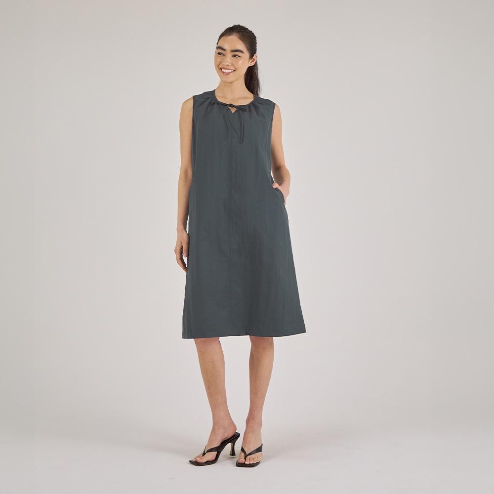 Andar Ribbon Sleeveless Dress