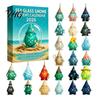 Holiday Gift for Kids Friends 2026 Christmas Advent Calendar, 24-Day Acrylic 2D Ornament Set with Blind Box Animal Figures, Tree Hanging Decor,