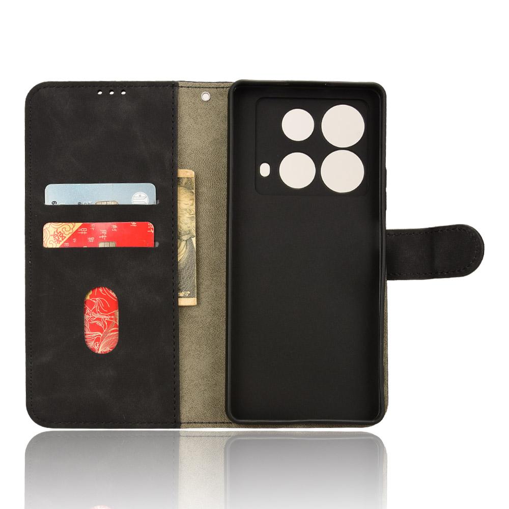 Für Infinix Note 40 Hülle PU Leder Skin Touch Faltständer Handyhülle