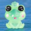 1 Stück leuchtende Frösche Mini-Figur Mi-cro Landschaftsdekoration Frosch Feengarten DIY Miniaturien Heimdekorationszubehör