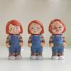 8CM 3ks/sada Hodní kluci Dětská hra Mini figurka Chucky PVC Roztomilé hračky Model panenka Brinquedos