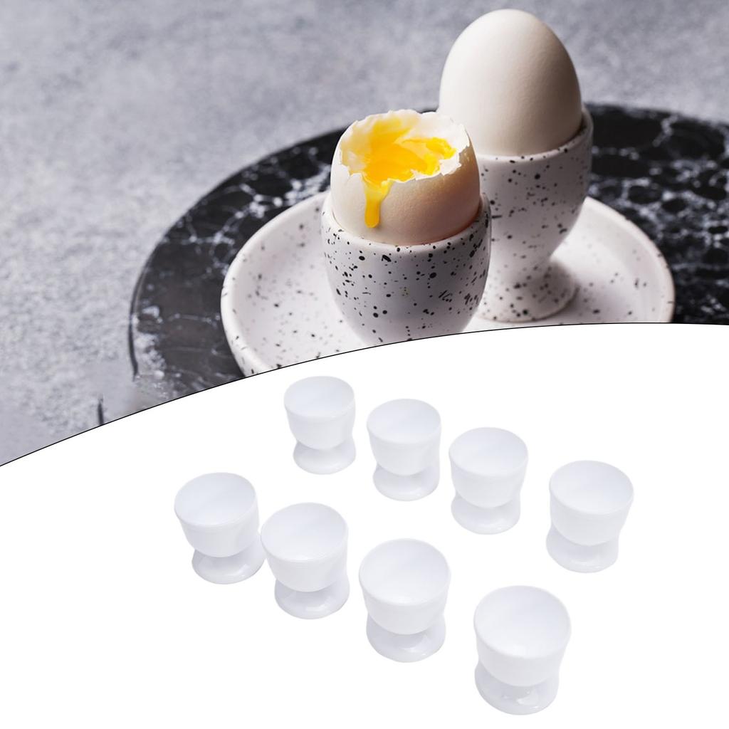 Morning Egg Cup Egg Rack 4 / 8 Pcs Accessories Cup Holder Egg Scoop