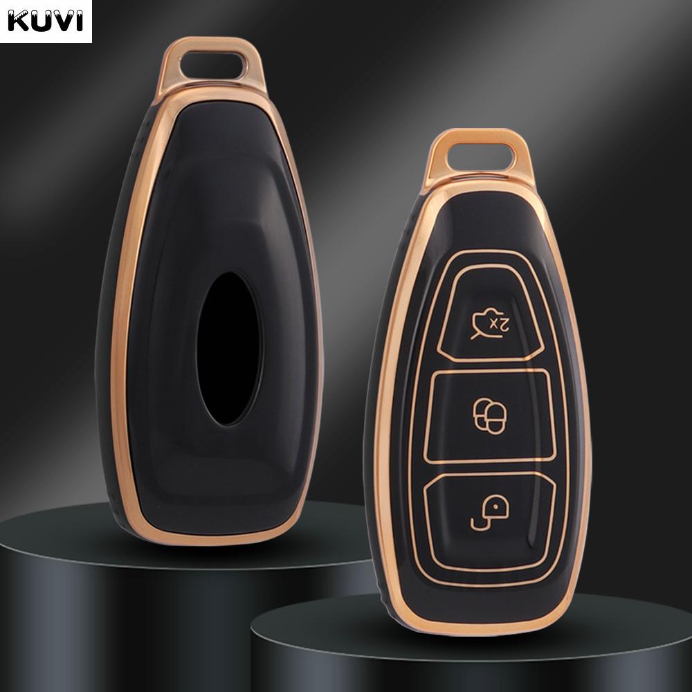 

Новый чехол для дистанционного смарт-ключа из ТПУ для Ford Fiesta Focus 3 4 Mondeo Ecosport Kuga Focus ST Protector Fob