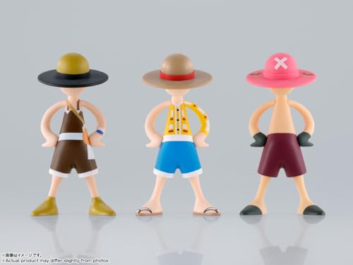 TAMASHII NATIONS LUFFY's ONE PIECE Adventure Memories [Vol.2] (BOX) Approx. 86mm ABS Painted Finished Figure