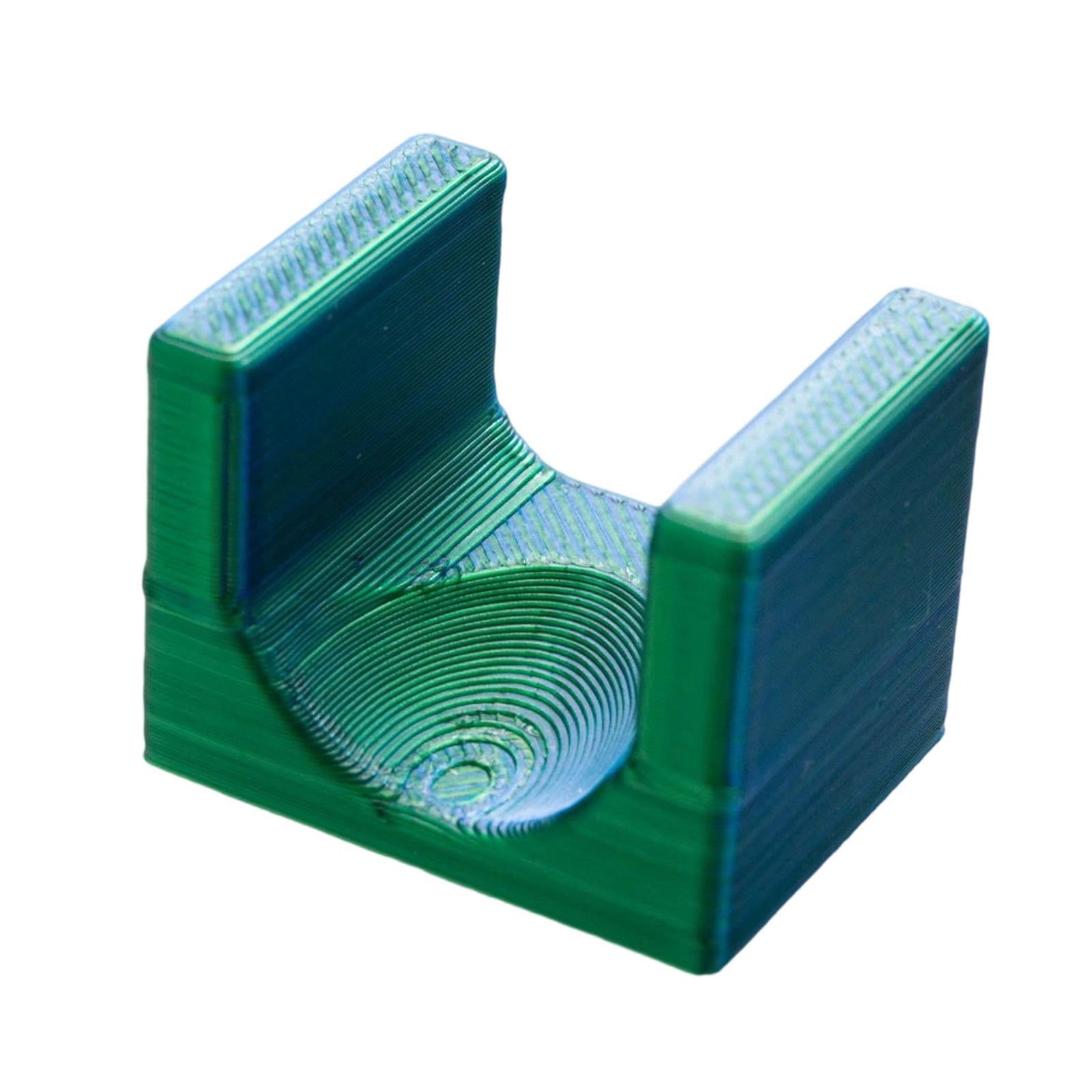 

5D Подставка для ногтей для точного маникюра с бархатной поверхностью 3D-печать Удобный многоразовый инструмент для DIY и профессионального использования бежевый