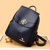 Backpack New Fashion Large Capacity Women's Soft Leather Versatile Backpack Travel Backpack