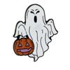 Funny Halloween Badge Creative Pumpkin and Ghost Brooches Horrible Skull Lollipop See You In Hell Spooky Enamel Pins