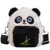 Plush Panda Backpack Kids Unisex Cartoon Animal School Bag Children Daily Carry