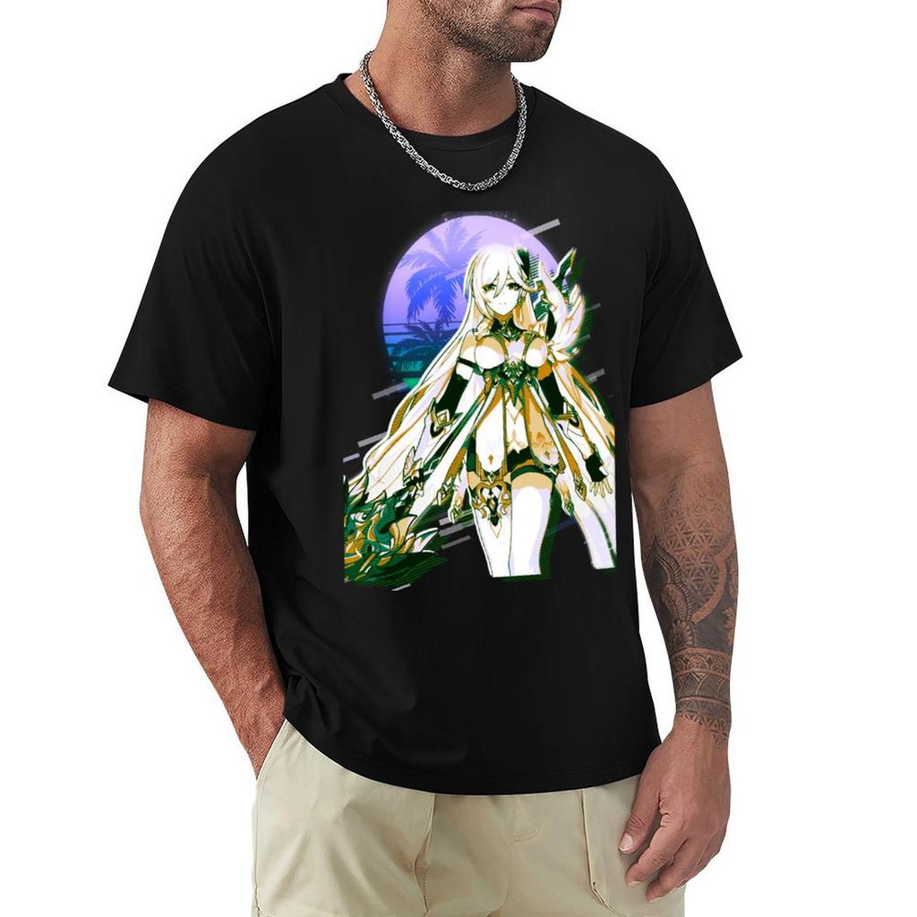 80s Retro Durandal Palatinus Equinox Tshirt Art Pattern Printed Casual Top
