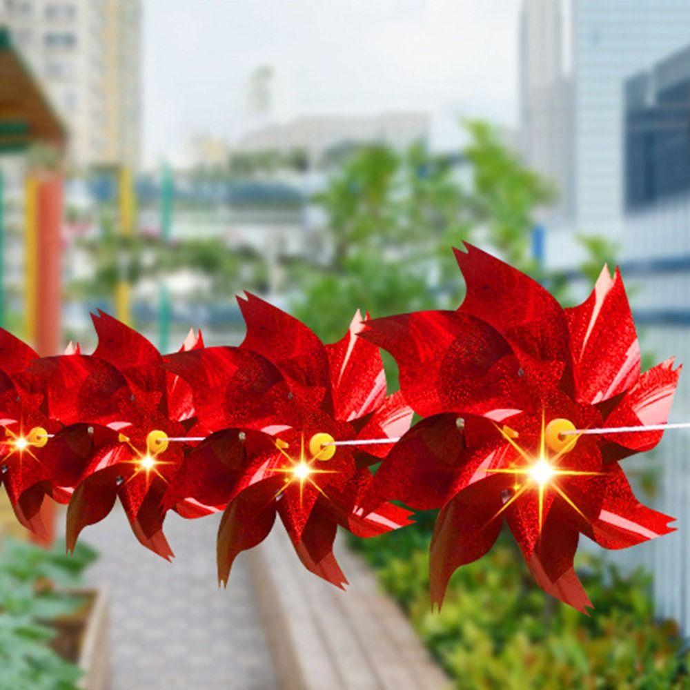 Anti Birds Reflective Windmill 10M Rope Bird Repeller Bird Repellent Windmill for Outdoor