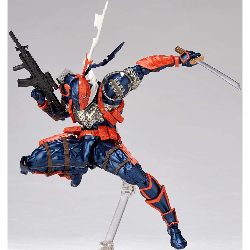 Figurecomplex AMAZING YAMAGUCHI DEATHSTROKE Revoltech Action Figure, Approximately 170mm, ABS & PVC, Painted