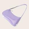 IELGY textured PU leather shoulder bag retro classic