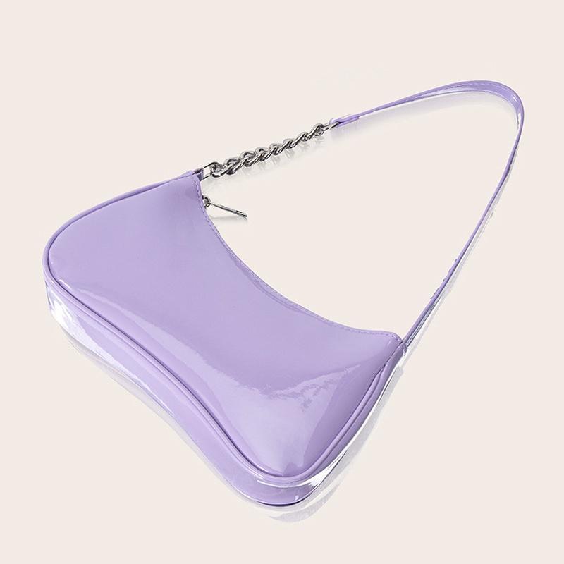 IELGY textured PU leather shoulder bag retro classic