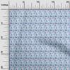 oneOone Cotton Flex Light Blue Fabric Fruits Pineapple Diy Clothing Quilting Fabric Print Fabric By Yard 40 Inch